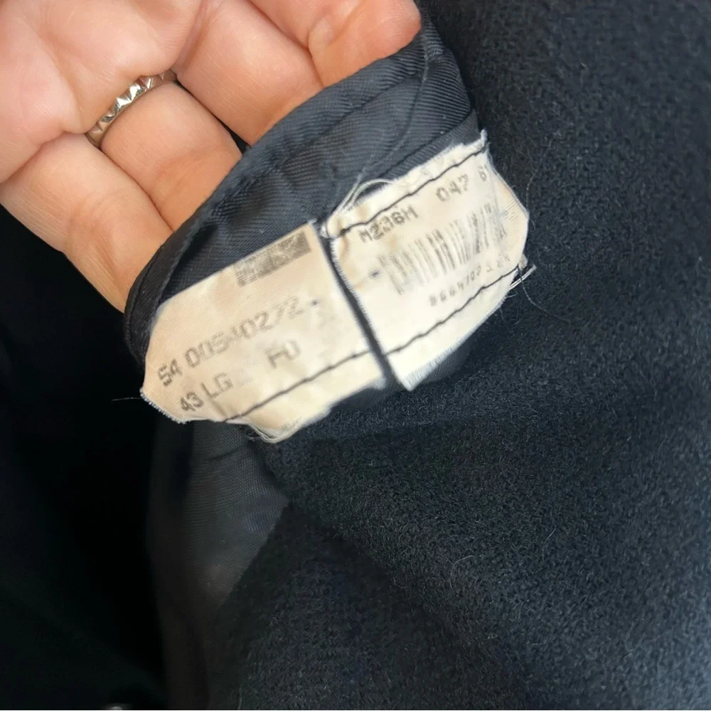 Ben Sherman Classic Black Jacket Blazer Size 44L 44 Long